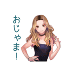 オトナギャルの速攻リアクション（個別スタンプ：9）