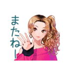 オトナギャルの速攻リアクション（個別スタンプ：32）