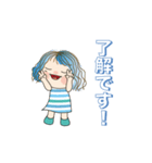 女の子の敬語スタンプです 03（個別スタンプ：7）