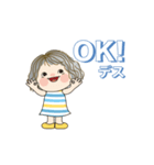 女の子の敬語スタンプです 03（個別スタンプ：8）