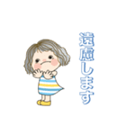 女の子の敬語スタンプです 03（個別スタンプ：12）