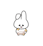nobobi アニメ ウサギのうさっぴ（個別スタンプ：17）