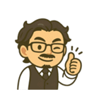 紳士カワおじスタンプ（個別スタンプ：3）