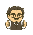 紳士カワおじスタンプ（個別スタンプ：4）