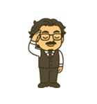 紳士カワおじスタンプ（個別スタンプ：6）