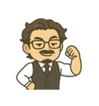 紳士カワおじスタンプ（個別スタンプ：11）