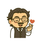 紳士カワおじスタンプ（個別スタンプ：19）