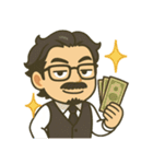 紳士カワおじスタンプ（個別スタンプ：21）