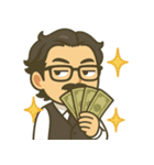 紳士カワおじスタンプ（個別スタンプ：22）