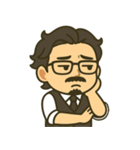 紳士カワおじスタンプ（個別スタンプ：25）