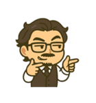 紳士カワおじスタンプ（個別スタンプ：37）