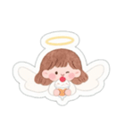毎日使える♡天使の日常〈アレンジ用〉（個別スタンプ：10）