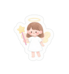 毎日使える♡天使の日常〈アレンジ用〉（個別スタンプ：11）