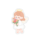 毎日使える♡天使の日常〈アレンジ用〉（個別スタンプ：16）