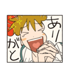 ハッピー男子2（個別スタンプ：7）