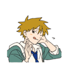 ハッピー男子2（個別スタンプ：21）
