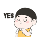 Lu's 今日もなんとか生きてるスタンプ（個別スタンプ：16）