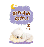 癒し白くまの気軽な敬語スタンプ【BIG】（個別スタンプ：16）