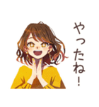 丸の内OLの気遣いスイッチ語（個別スタンプ：18）