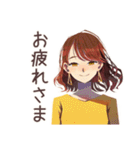 丸の内OLの気遣いスイッチ語（個別スタンプ：27）