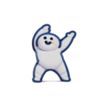 にっこりマンのダンススタンプ（3D）（個別スタンプ：2）