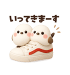 【3D】ふわふわシマエナガ♡挨拶編（個別スタンプ：8）
