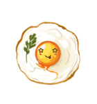 カワイイ目玉焼きスタンプ（個別スタンプ：8）