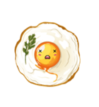 カワイイ目玉焼きスタンプ（個別スタンプ：24）