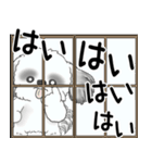 B＆Wシーズー 「飛び出す」面倒くさいの...（個別スタンプ：3）