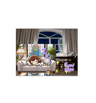 #夏の花火  *move（個別スタンプ：8）