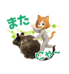 デグー大好き！ニートにゃ猫耳妖精（個別スタンプ：16）