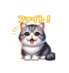 とにかくかわいい アメリカン・ボブテイル（個別スタンプ：23）