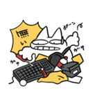お騒がせじこぴーのお仕事（個別スタンプ：19）