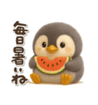ゆるふわペンギンの夏（個別スタンプ：16）