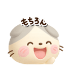 たれみみネコ☆3D【どアップ】（個別スタンプ：10）