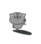 にゃむ猫ちゃぽ挨拶ゆるいかも（個別スタンプ：4）
