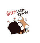 れっさーとじゃいあんと3（個別スタンプ：1）