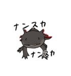 使いやすいウーパールーパー（個別スタンプ：8）