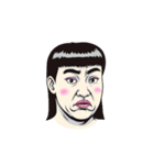 [アレンジ用]表情で訴えるから察して（女）（個別スタンプ：1）