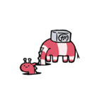 岸砦紅蓮＆がんとりーきりーん3（個別スタンプ：7）