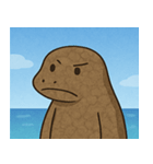 海のコモドドラゴン@SFW（個別スタンプ：2）