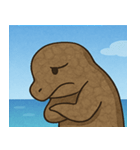 海のコモドドラゴン@SFW（個別スタンプ：8）