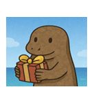 海のコモドドラゴン@SFW（個別スタンプ：13）