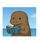 海のコモドドラゴン@SFW（個別スタンプ：16）