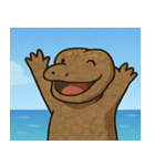 海のコモドドラゴン@SFW（個別スタンプ：17）