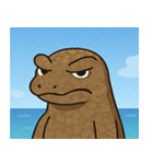 海のコモドドラゴン@SFW（個別スタンプ：18）