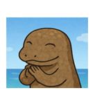 海のコモドドラゴン@SFW（個別スタンプ：22）