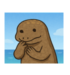 海のコモドドラゴン@SFW（個別スタンプ：26）