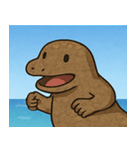 海のコモドドラゴン@SFW（個別スタンプ：29）