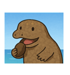 海のコモドドラゴン@SFW（個別スタンプ：30）